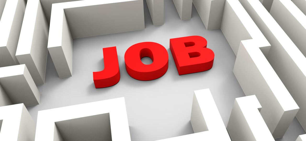 Job In Maze Showing Finding Jobs